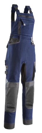 Pantaloni salopeta cu pieptar - Pantaloni salopeta cu pieptar dama Coverguard CASITA, 70% poliester, 28% bumbac, 2% elastan, 380gr/mp