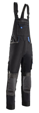 Pantaloni salopeta cu pieptar - Pantaloni salopeta cu pieptar dama Coverguard CASITA, 65% poliester, 32% bumbac, 3% elastan, 250gr/mp