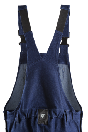 Pantaloni salopeta cu pieptar Coverguard TELICA, 70% poliester, 28% bumbac, 2% elastan, 380gr/mp [2]