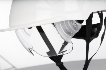 Casca de protectie Coverguard PHOENIX PRO, cu suspensie textila si viziera [1]