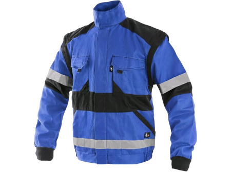 Jachete | Bluze reflectorizante - Jacheta de lucru cu benzi reflectorizante Canis CXS 1010 LUXY BRIGHT, 100% bumbac, 260gr/mp