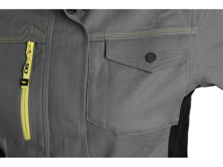 Jacheta de lucru dama Canis CXS 1010 STRETCH, 98% bumbac, 2% elastan, 250gr/mp [3]