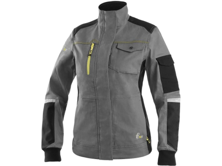 Jachete | Bluze salopeta - Jacheta de lucru dama Canis CXS 1010 STRETCH, 98% bumbac, 2% elastan, 250gr/mp