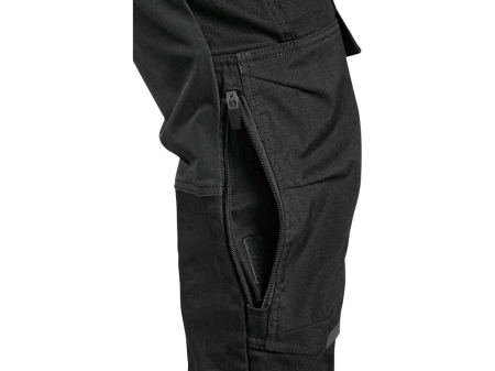 Pantaloni de lucru in talie Canis CXS 1020 LEONIS, 72% bumbac, 25% nailon, 3% elastan, 230gr/mp [3]