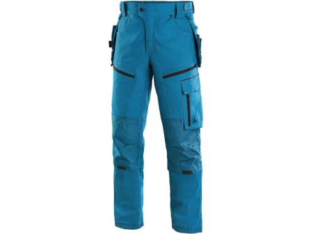 Pantaloni de lucru in talie Canis CXS 1020 LEONIS, 72% bumbac, 25% nailon, 3% elastan, 230gr/mp [0]
