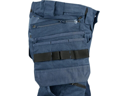Pantaloni de lucru in talie Canis CXS 1020 LEONIS, 72% bumbac, 25% nailon, 3% elastan, 230gr/mp [2]