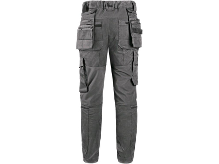 Pantaloni de lucru in talie Canis CXS 1020 LEONIS, 72% bumbac, 25% nailon, 3% elastan, 230gr/mp [1]