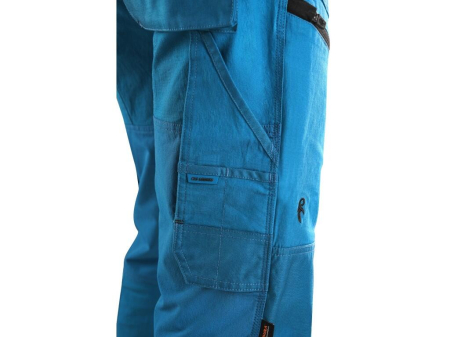 Pantaloni de lucru in talie Canis CXS 1020 LEONIS, 72% bumbac, 25% nailon, 3% elastan, 230gr/mp [9]