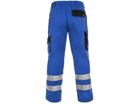 Pantaloni de lucru cu benzi reflectorizante Canis CXS 1020 LUXY BRIGHT, 100% bumbac, 260gr/mp [1]