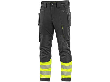 Pantaloni de lucru in talie - Pantaloni de lucru in talie Canis CXS 1020 NAOS HV, 92% poliester, 8% elastan, 235gr/mp