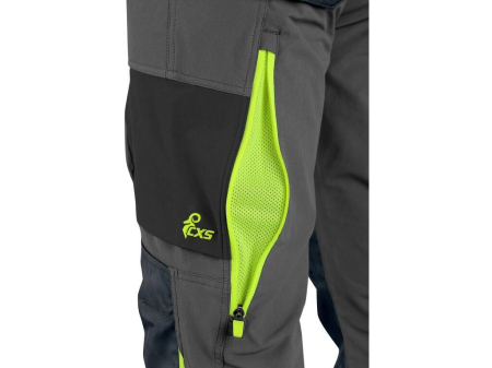 Pantaloni de lucru in talie Canis CXS 1020 NAOS, 93% nailon, 7% elastan, 220gr/mp [2]
