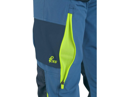 Pantaloni de lucru in talie Canis CXS 1020 NAOS, 93% nailon, 7% elastan, 220gr/mp [3]