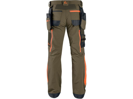 Pantaloni de lucru in talie Canis CXS 1020 NAOS, 93% nailon, 7% elastan, 220gr/mp [1]