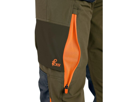 Pantaloni de lucru in talie Canis CXS 1020 NAOS, 93% nailon, 7% elastan, 220gr/mp [4]