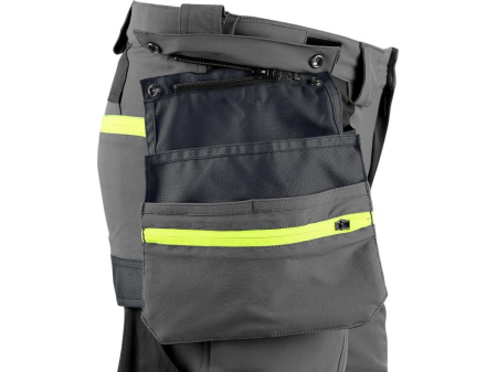 Pantaloni de lucru in talie Canis CXS 1020 NAOS, 93% nailon, 7% elastan, 220gr/mp [5]
