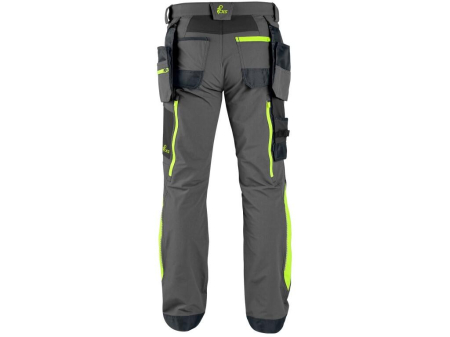 Pantaloni de lucru in talie Canis CXS 1020 NAOS, 93% nailon, 7% elastan, 220gr/mp [1]