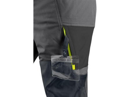 Pantaloni de lucru in talie Canis CXS 1020 NAOS, 93% nailon, 7% elastan, 220gr/mp [4]