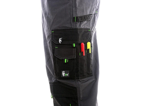 Pantaloni de lucru in talie de iarna Canis CXS 1020 SIRIUS NIKOLAS, 65% poliester, 35% bumbac, 270gr/mp [2]