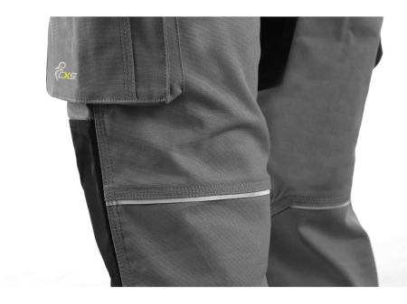 Pantaloni de lucru in talie dama Canis CXS 1020 STRETCH, 98% bumbac, 2% elastan, 250gr/mp [3]