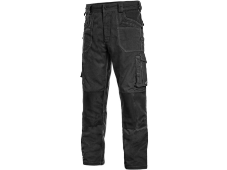 Pantaloni de lucru in talie - Pantaloni de lucru in talie Canis CXS 1020 STRETCH, 98% bumbac, 2% elastan, 250gr/mp