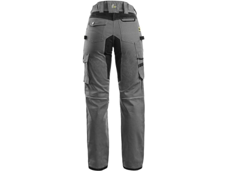 Pantaloni de lucru in talie dama Canis CXS 1020 STRETCH, 98% bumbac, 2% elastan, 250gr/mp [1]