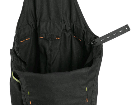 Pantaloni cu pieptar copii Canis CXS 1030 GARFIELD, 65% poliester, 35% bumbac, 190gr/mp [2]