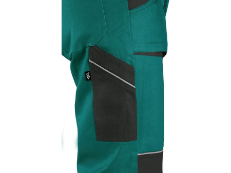 Pantaloni salopeta cu pieptar Canis CXS 1030 LUXY ROBIN, 100% bumbac, 260gr/mp [3]