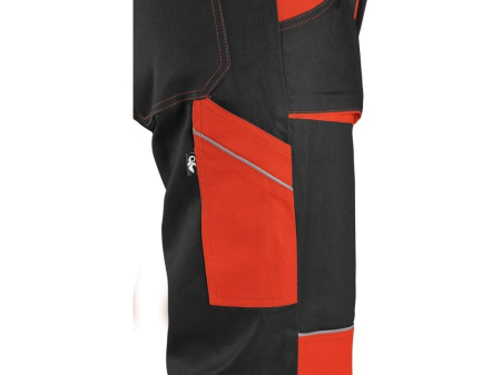 Pantaloni salopeta cu pieptar Canis CXS 1030 LUXY ROBIN, 100% bumbac, 260gr/mp [2]