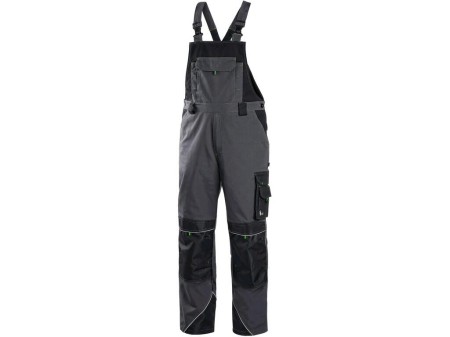 Pantaloni salopeta cu pieptar Canis CXS 1030 SIRIUS BRIGHTON, 65% poliester, 35% bumbac, 270gr/mp [0]