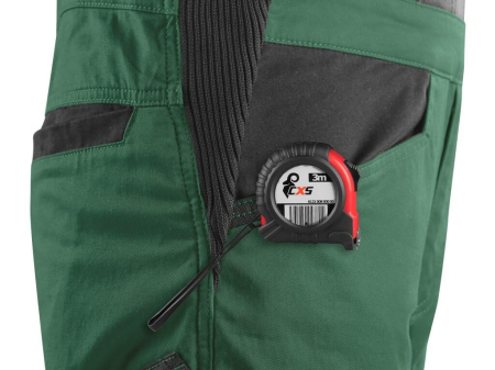 Pantaloni salopeta cu pieptar Canis CXS 1030 SOLIS FLEX, 98% bumbac, 2% elastan, 230gr/mp [6]