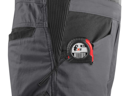 Pantaloni salopeta cu pieptar Canis CXS 1030 SOLIS FLEX, 98% bumbac, 2% elastan, 230gr/mp [7]