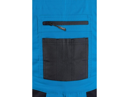 Pantaloni salopeta cu pieptar Canis CXS 1030 SOLIS FLEX, 98% bumbac, 2% elastan, 230gr/mp [3]