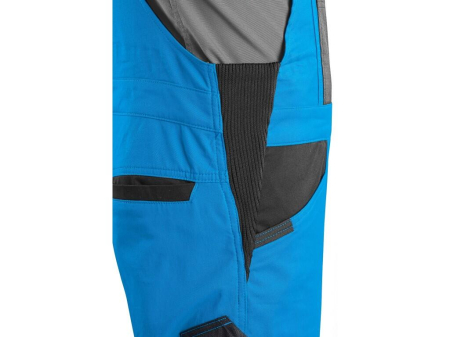 Pantaloni salopeta cu pieptar Canis CXS 1030 SOLIS FLEX, 98% bumbac, 2% elastan, 230gr/mp [11]
