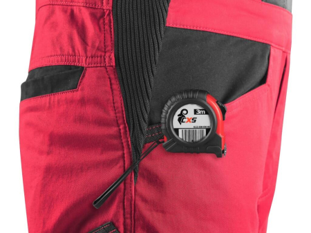 Pantaloni salopeta cu pieptar Canis CXS 1030 SOLIS FLEX, 98% bumbac, 2% elastan, 230gr/mp [9]