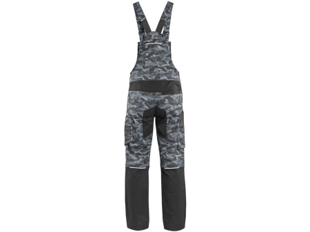 Pantaloni salopeta cu pieptar Canis CXS 1030 SOLIS FLEX, 98% bumbac, 2% elastan, 230gr/mp [1]