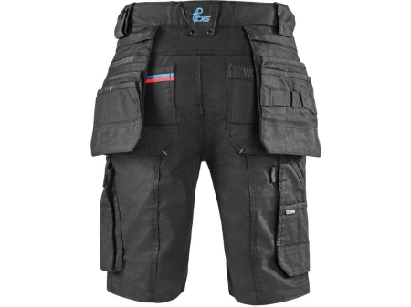 Pantaloni scurti de lucru Canis CXS 1060 LEONIS, 72% bumbac, 25% nailon, 3% elastan, 230gr/mp [1]