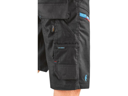 Pantaloni scurti de lucru Canis CXS 1060 LEONIS, 72% bumbac, 25% nailon, 3% elastan, 230gr/mp [5]