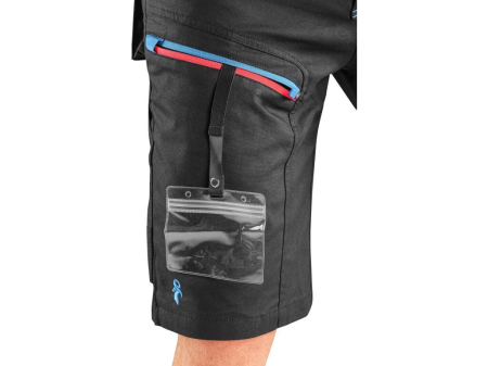 Pantaloni scurti de lucru Canis CXS 1060 LEONIS, 72% bumbac, 25% nailon, 3% elastan, 230gr/mp [6]