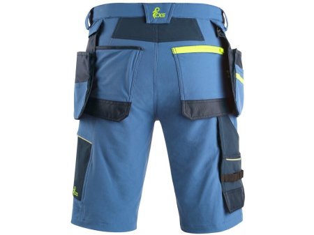 Pantaloni scurti de lucru Canis CXS 1060 NAOS, 93% nailon, 7% elastan, 220gr/mp [1]