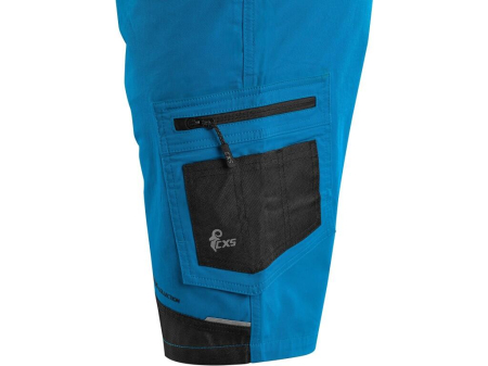 Pantaloni de lucru scurti Canis CXS 1060 SOLIS FLEX, 98% bumbac, 2% elastan, 230gr/mp [7]