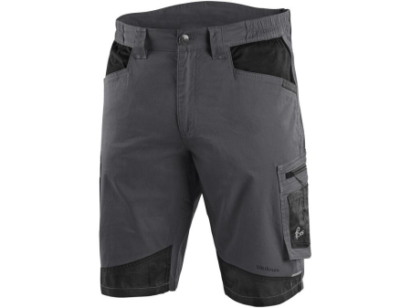 Pantaloni de lucru scurti - Pantaloni de lucru scurti Canis CXS 1060 SOLIS FLEX, 98% bumbac, 2% elastan, 230gr/mp