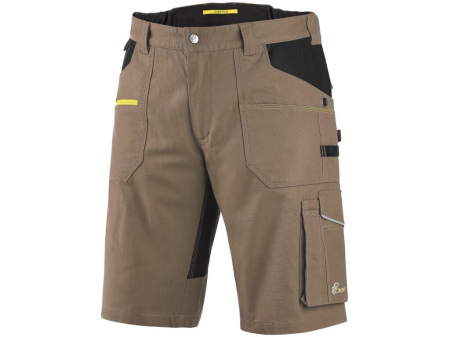 Pantaloni de lucru scurti - Pantaloni scurti de lucru Canis CXS 1060 STRETCH, 98% bumbac, 2% elastan, 250gr/mp