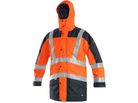 Jachete de iarna reflectorizante - Jacheta de iarna reflectorizanta Canis CXS 1110 LONDON, 5 in 1, 100% poliester, 160gr/mp