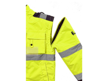 Jacheta de iarna reflectorizanta Canis CXS 1110 LUTON 2 in 1, 100% poliester, 180gr/mp [2]