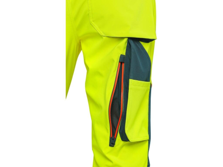 Pantaloni de lucru cu pieptar detasabil Canis CXS 1111 BEDFORD, 100% poliester [2]