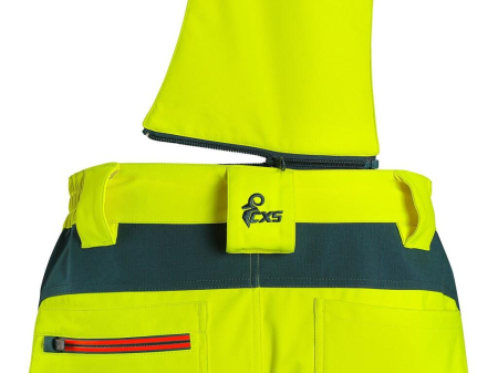 Pantaloni de lucru cu pieptar detasabil Canis CXS 1111 BEDFORD, 100% poliester [4]