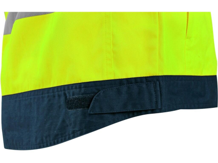 Jacheta reflectorizanta Canis CXS 1112 HALIFAX, 60% bumbac, 40% poliester, 190gr/mp [5]