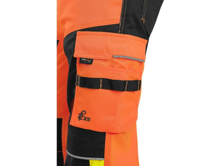Pantaloni de lucru in talie reflectorizanti Canis CXS 1112 BENSON, twill 60% bumbac, 40% poliester, 280gr/mp [3]