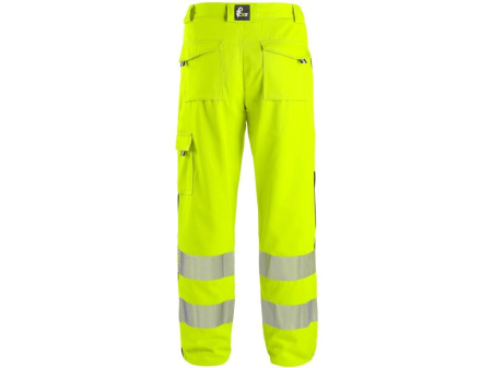 Pantaloni de lucru in talie reflectorizanti Canis CXS 1112 NORWICH, 65% poliester, 35% bumbac, 280gr/mp [1]