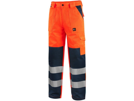 Pantaloni de lucru in talie reflectorizanti Canis CXS 1112 NORWICH, 65% poliester, 35% bumbac, 280gr/mp [0]